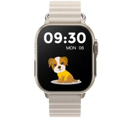 Smartwatch Rubicon Alex beżowy + czarny pasek