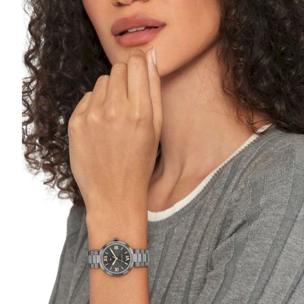 Grafitowy zegarek Damski Tommy Hilfiger Alice z bransoletą 1782630