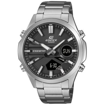 Srebrny zegarek Casio Edifice EFV-C120D-1AEF Chronograph