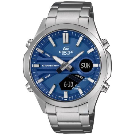Srebrny zegarek Casio Edifice EFV-C120D-2AEF Chronograph