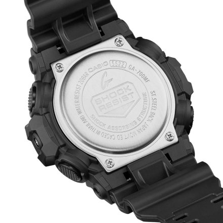 Zegarek Casio G-Shock GA-700MF-1AER matowy MULTI-FLUORESCENT ACCENTS