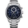 Zegarek na bransolecie Citizen Eco-Drive Radio Controlled AT8260-85L granatowy