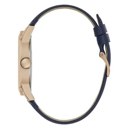Guess Crescent zegarek męski analogowy na granatowym pasku GW0628G3