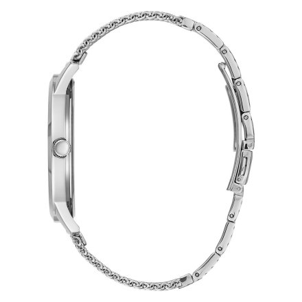 Guess Richmond zegarek męski srebrny z granatową tarczą GW0074G2