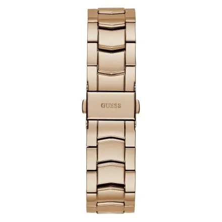 Guess Ritzy zegarek damski multifunkcyjny różowozłoty na bransolecie GW0685L3