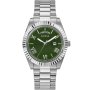 Guess Connoisseur zegarek srebrny z zieloną tarczą GW0265G10