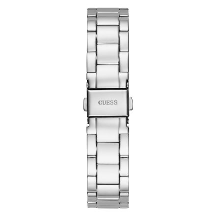Guess Luna zegarek damski srebrny turkusowa tarcza GW0308L4