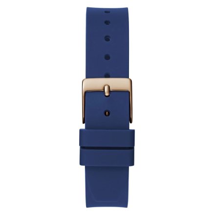Guess Eve zegarek damski granatowy na pasku silikonowym GW0658L3