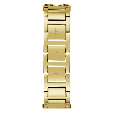 Guess Mod ID zegarek damski złoty biżuteryjny bransoletka GW0668L2