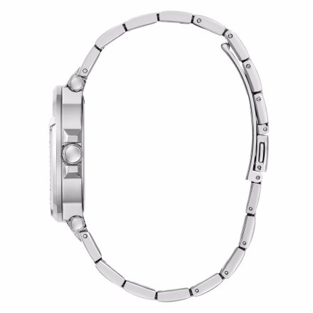 Guess Glam zegarek damski srebrny na bransolecie GW0674L1