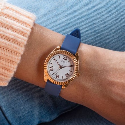 Guess Mini Luna zegarek damski zestaw dwa paski GW0692L2