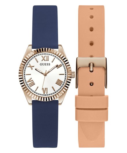 Guess Mini Luna zegarek damski zestaw dwa paski GW0692L2