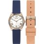 Guess Mini Luna zegarek damski zestaw dwa paski GW0692L2