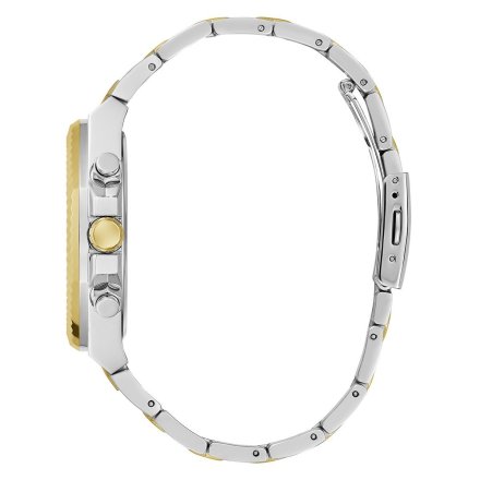 Guess Equity zegarek męski na bransolecie błękitna tarcza GW0703G3