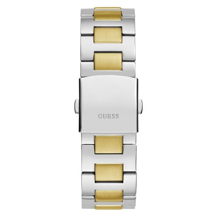 Guess Equity zegarek męski na bransolecie błękitna tarcza GW0703G3