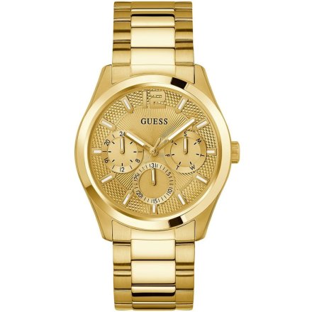 Guess Zen zegarek męski na bransolecie złoty GW0707G3