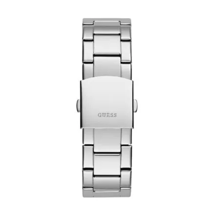 Guess Champ zegarek męski srebrny czarna tarcza GW0718G1