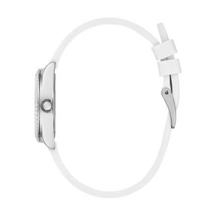 Guess Mini Luna zegarek damski ze wskazówkami biały GW0724L1