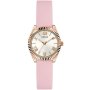 Guess Mini Luna zegarek damski ze wskazówkami różowy pastelowy GW0724L3