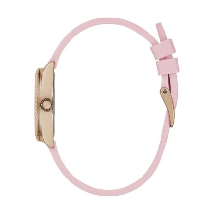 Guess Mini Luna zegarek damski ze wskazówkami różowy pastelowy GW0724L3