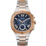 Guess Headline zegarek męski retro dwukolorowy GW0572G4