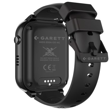 Garett Kids Essa GO czarny smartwatch dla dzieci 5904238486498