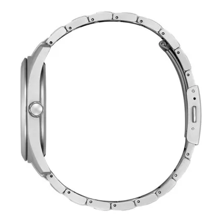 Citizen zegarki dla par na bransolecie tytanowe Eco-drive zielona tarcza