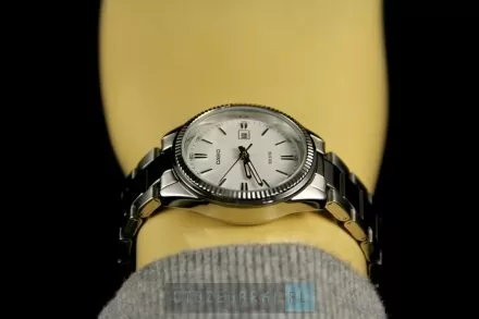 Casio Classic zegarki dla par zestaw zielona / biała tarcza