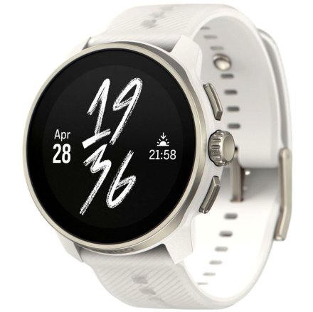 SUUNTO Race S Powder Gray beżowy zegarek do biegania SS051017000