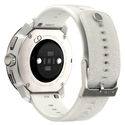 SUUNTO Race S Powder Gray beżowy zegarek do biegania SS051017000