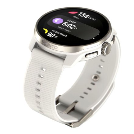 SUUNTO Race S Powder Gray beżowy zegarek do biegania SS051017000