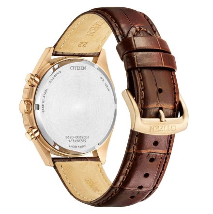 Citizen Eco-Drive Modern zegarek męski elegancki na pasku CA4593-15A