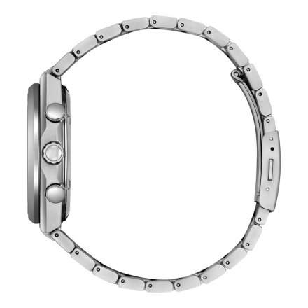 Citizen Super Titanium srebrny zegarek z błękitną tarczą CA4610-85M