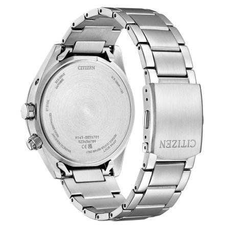Citizen Radio Controlled Eco-Drive zegarek męski z morską tarczą CB0270-87L