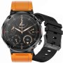 GRAVITY GT21-2 czarno-pomarańczowy smartwatch do rozmów