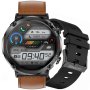 GRAVITY GT21-4 czarno-brązowy smartwatch do rozmów