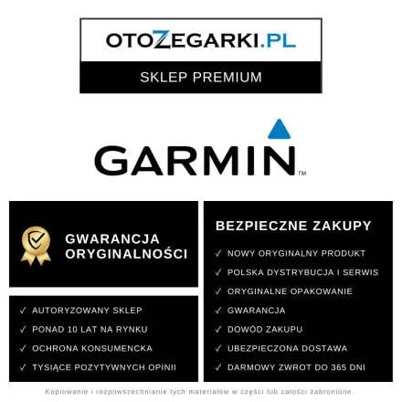 Garmin pasek 26 mm materiałowy szkarłatny (Fenix 6X 7X Tactix) 010-12864-06