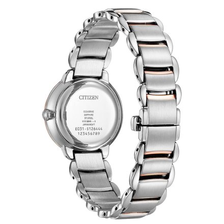 Citizen L Moonlight Zegarek Damski ze srebrną bransoletą EM0924-85Y