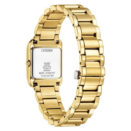 Citizen Lady Bianca Zegarek Damski z prostokątną kopertą EW5602-81D