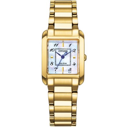 Citizen Lady Bianca Zegarek Damski z prostokątną kopertą EW5602-81D