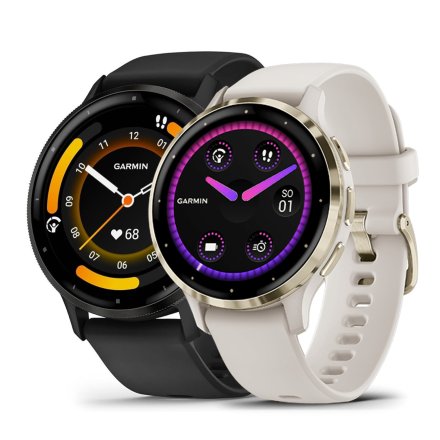 GARMIN zegarki dla par Venu 3 & Venu 3S zestaw czarny - złoty