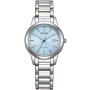 Citizen Modern Dress zegarek srebrny damski z datownikiem FE1241-71L