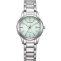 Citizen Modern Dress zegarek srebrny damski z datownikiem FE1241-71X