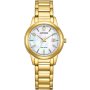Citizen Modern Dress zegarek złoty damski z datownikiem FE1242-78D