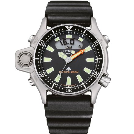 Citizen Promaster Diver Zegarek Męski na pasku kauczukowym JP2000-08E