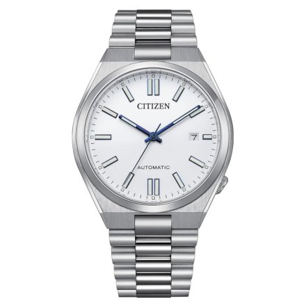 Citizen Tsuyosa Sapphire Zegarek automat męski biała tarcza NJ0159-86A