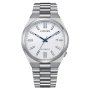Citizen Tsuyosa Sapphire Zegarek automat męski biała tarcza NJ0159-86A