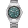 Citizen Super Titanium Zegarek automat męski morska tarcza NJ0180-80X