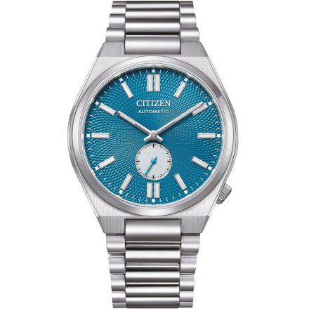 Citizen Tsuyosa  Automatic Small Second Zegarek automat męski błękitna tarcza NK5010-51L