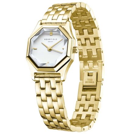 Rosefield Gemme zegarek damski złoty z diamentowanym szkłem GWGSG-G02